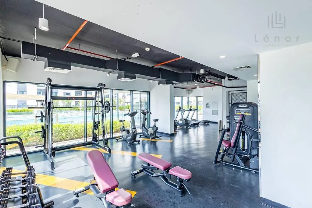두바이 Sleek 2Br With Cycling Paths 아파트