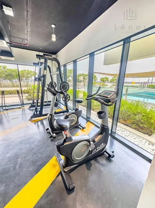 두바이 Sleek 2Br With Cycling Paths 아파트