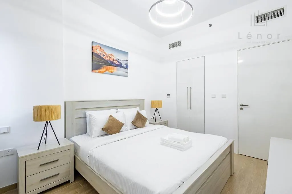 두바이 Sleek 2Br With Cycling Paths 아파트 0*,
